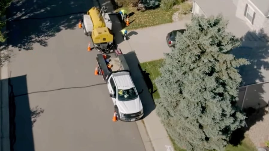 6-trucks on street